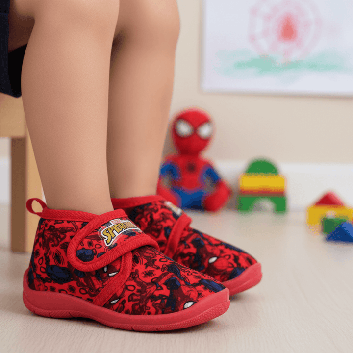 Pantofole SPIDERMAN rosse