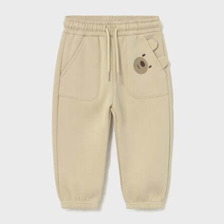 MAYORAL beige bear trousers 6 months - 4 years
