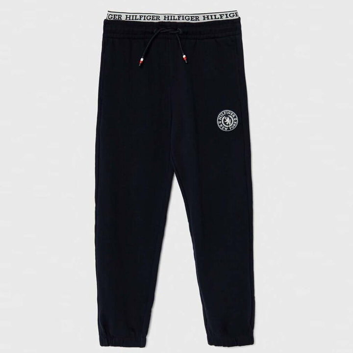 TOMMY HILFIGER tracksuit trousers with logo elastic waist 12 months - 3 years
