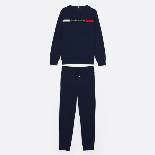 Tuta TOMMY HILFIGER blu 9 mesi - 16 anni