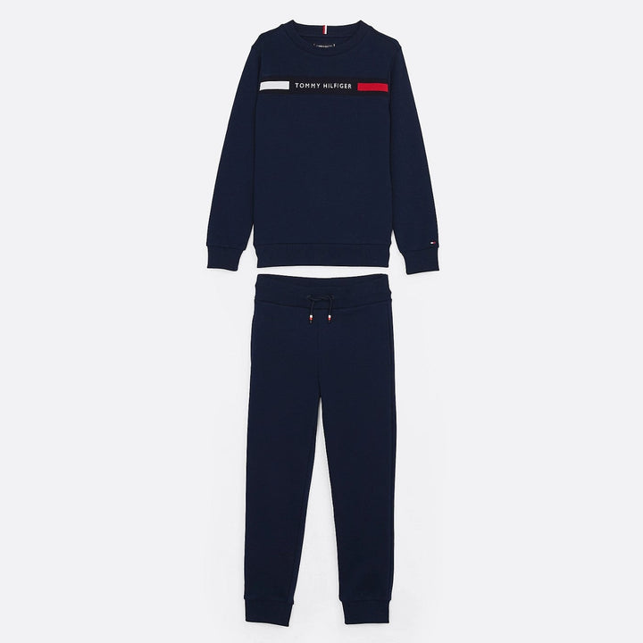 Tuta TOMMY HILFIGER blu 9 mesi - 16 anni