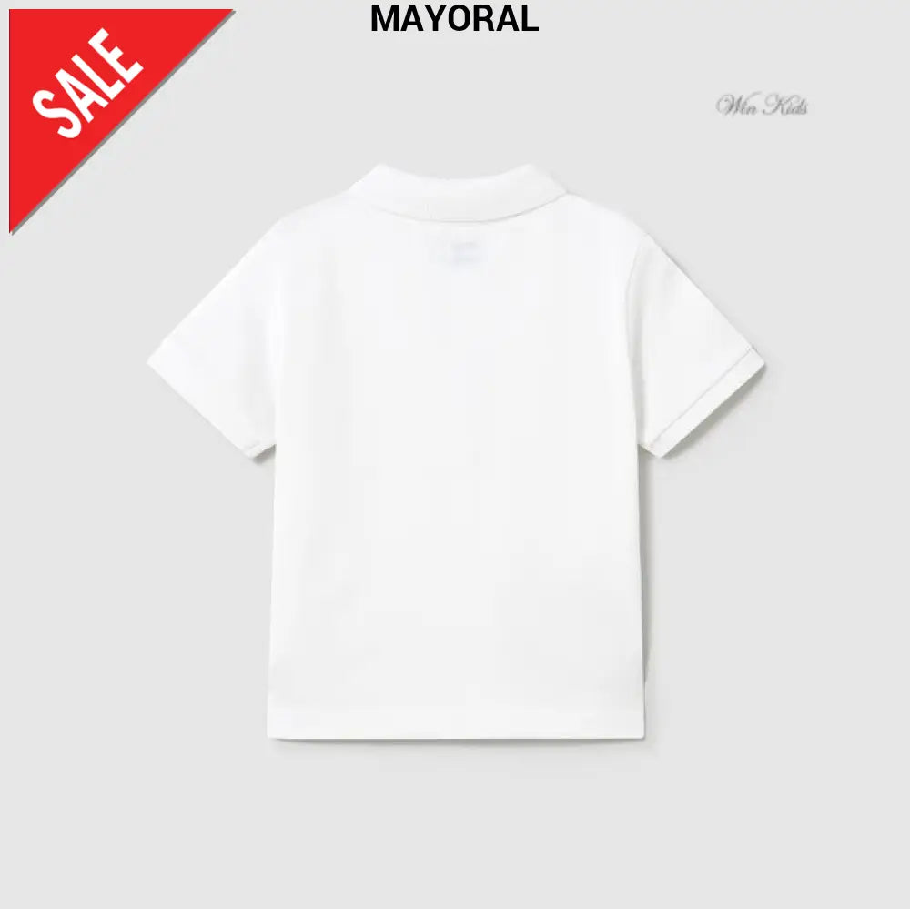 Polo MAYORAL bianca 6 mesi - 4 anni Polo