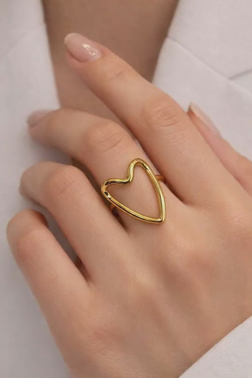 Anello oro Cuore