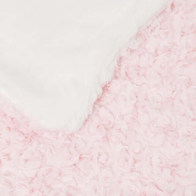 Pink MAYORAL fur blanket