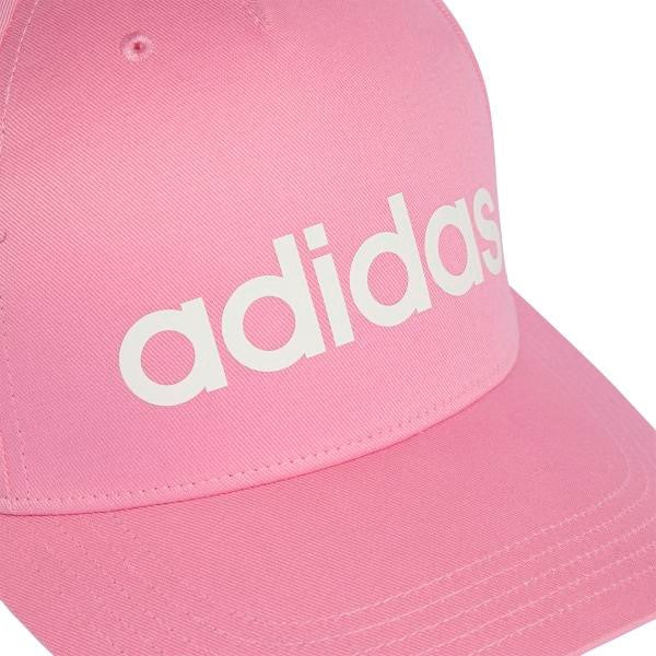 Cappello ADIDAS rosa con logo e visiera 4anni - 16 anni
