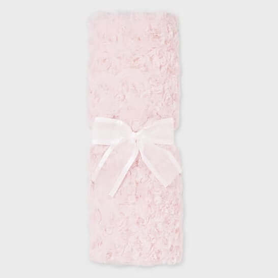 Pink MAYORAL fur blanket