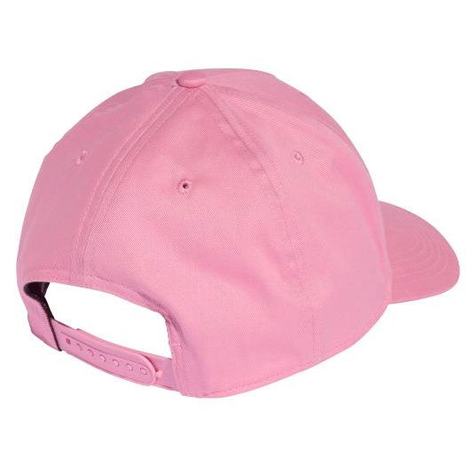 Cappello ADIDAS rosa con logo e visiera 4anni - 16 anni