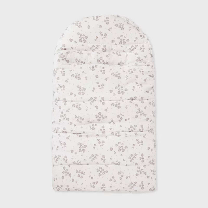 MAYORAL baby sleeping bag printed in beige