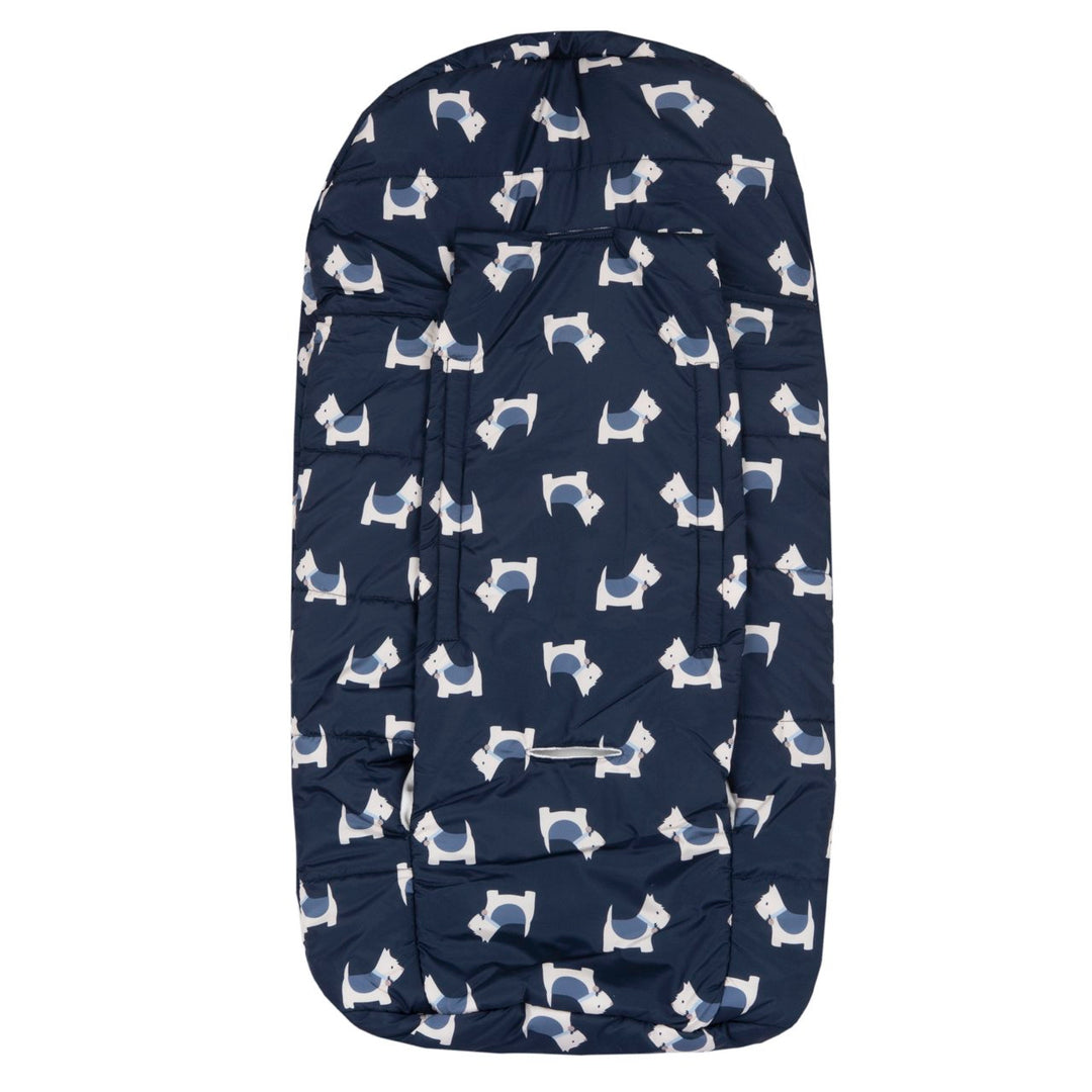 Sacco CHICCO invernale imbottito blu fantasia cagnolino