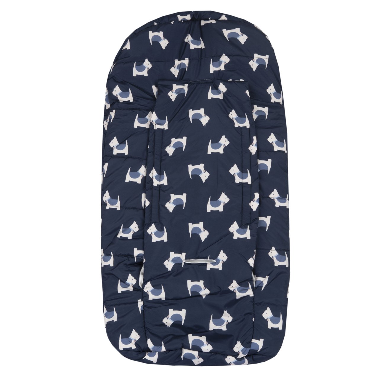 Sacco CHICCO invernale imbottito blu fantasia cagnolino