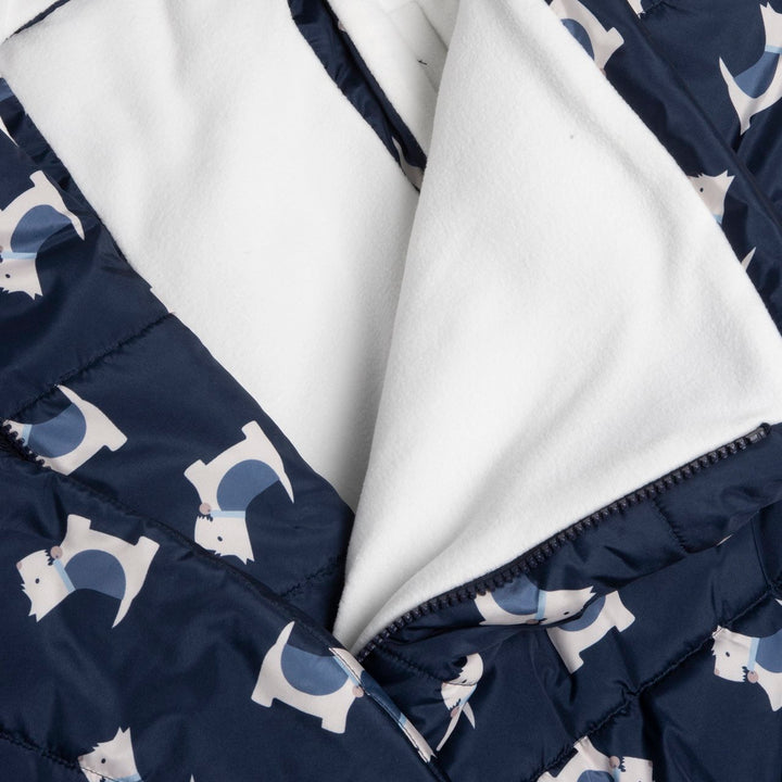 Winter Chicco acolchoado Blue Fantasy Cagnolino