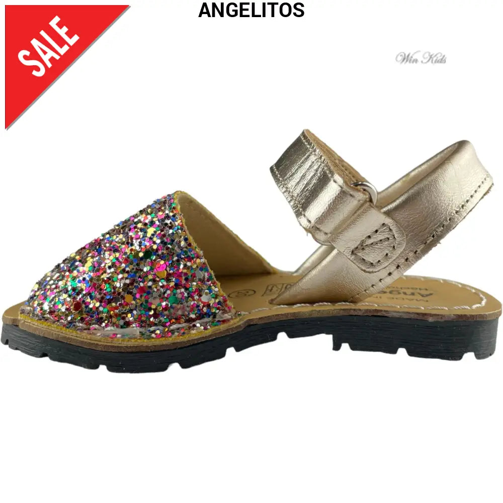 Sandali ANGELITOS glitter multicolor 20 - 34 Sandali