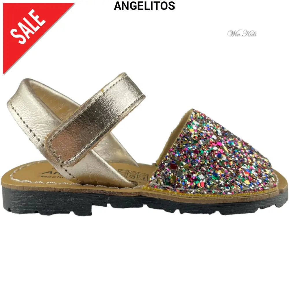 Sandali ANGELITOS glitter multicolor 20 - 34 Sandali