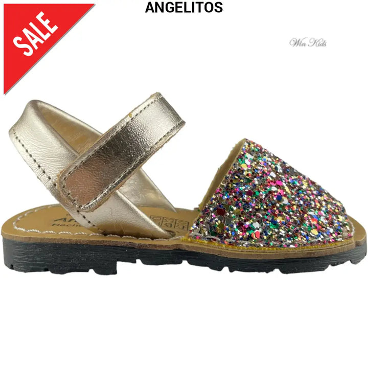 Sandali ANGELITOS glitter multicolor 20 - 34 Sandali