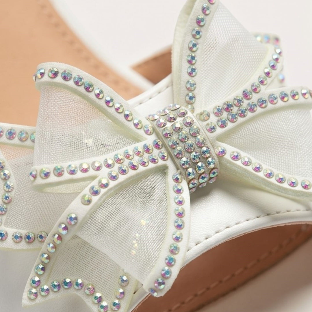 Heeled sandals by Sofia with bow sizes 31-36