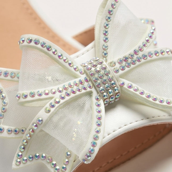 Heeled sandals by Sofia with bow sizes 31-36