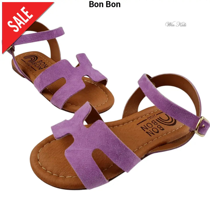 Sandali BON BON Made in Italy lilla 20 - 34 Sandali