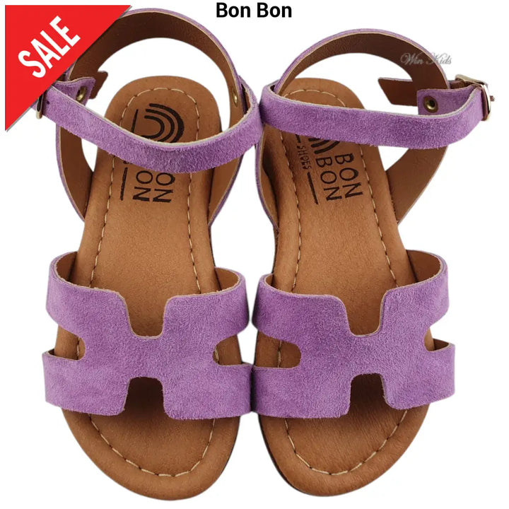 Sandali BON BON Made in Italy lilla 20 - 34 Sandali