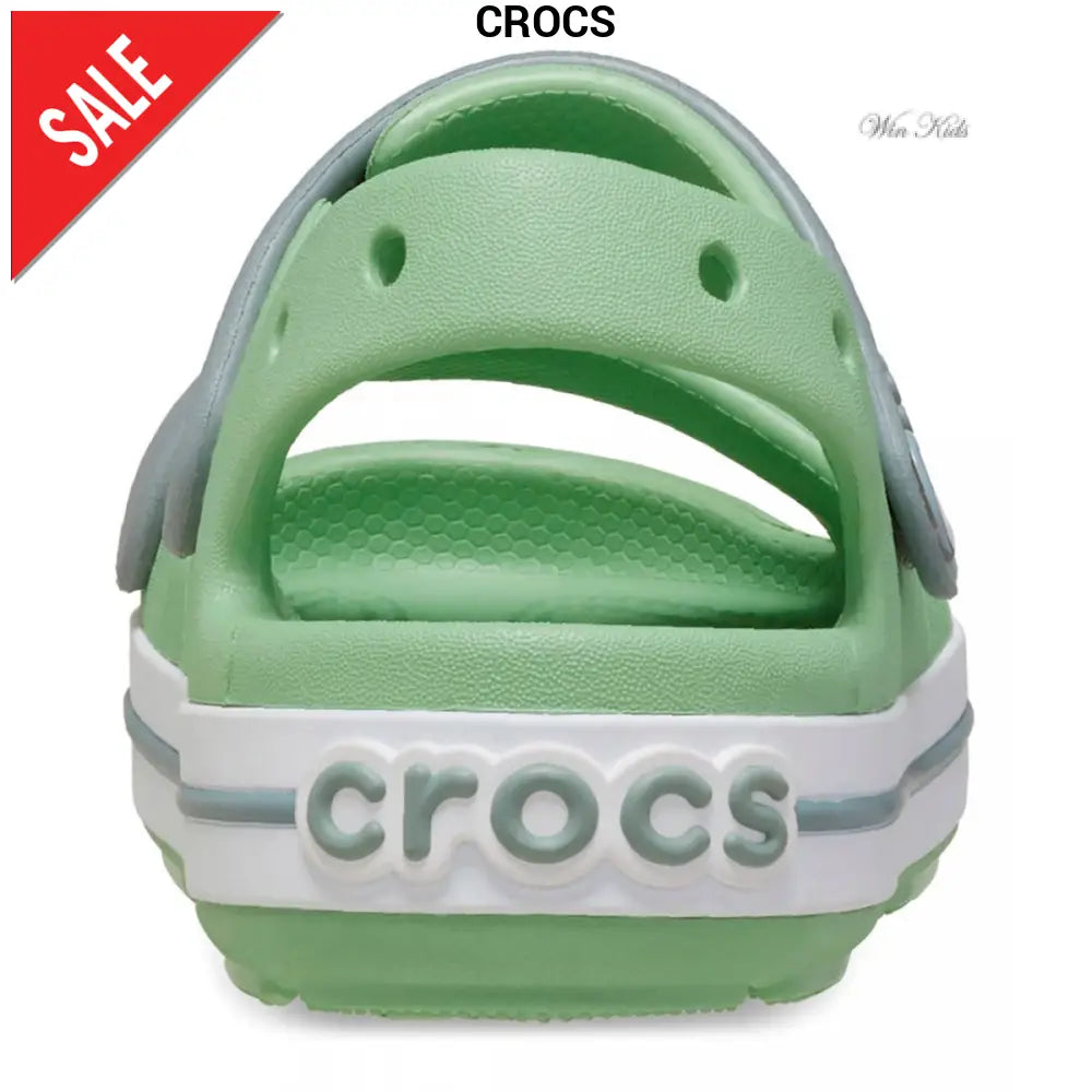 Sandali CROCS bambini verde doppio velcro 23 - 34 Sandali