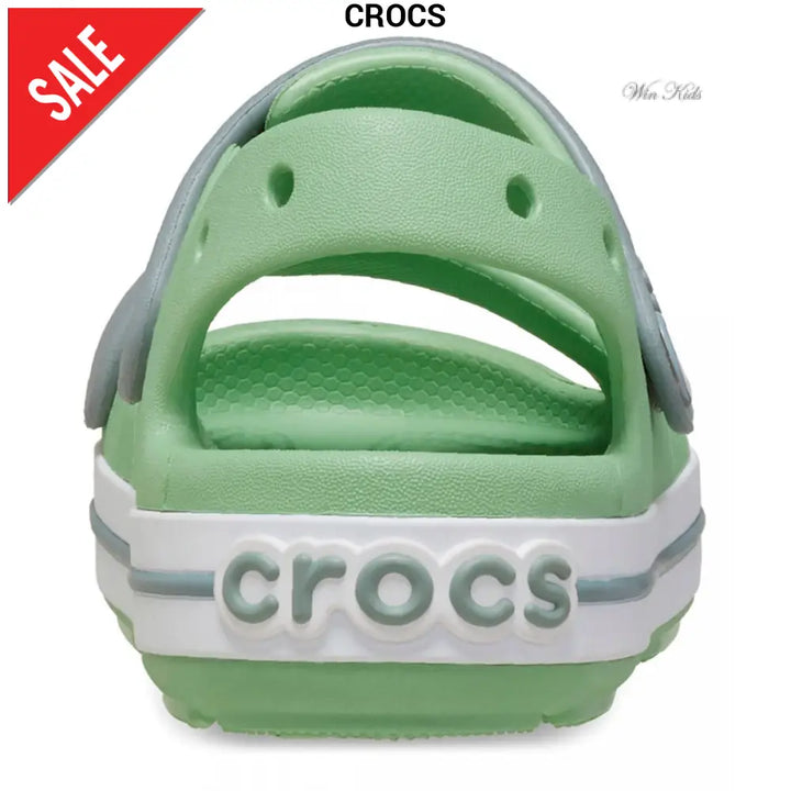 Sandali CROCS bambini verde doppio velcro 23 - 34 Sandali