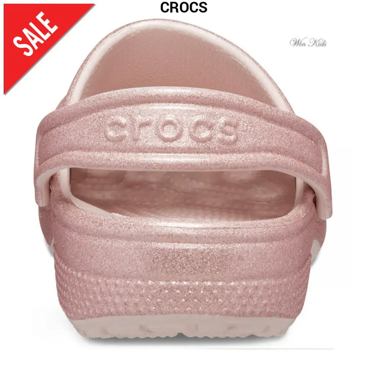 Sandali CROCS glitterati rosa bambina 30 - 37 Sandali