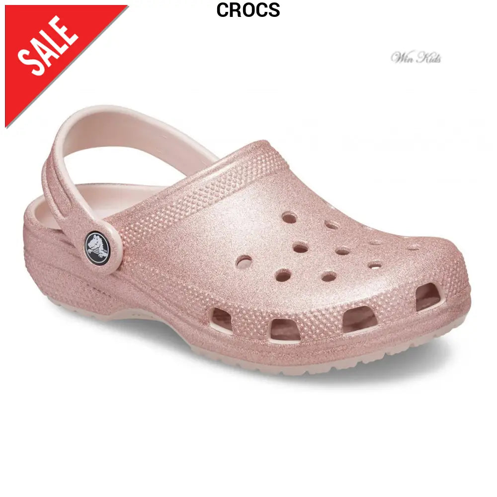 Sandali CROCS glitterati rosa bambina 30 - 37 Sandali