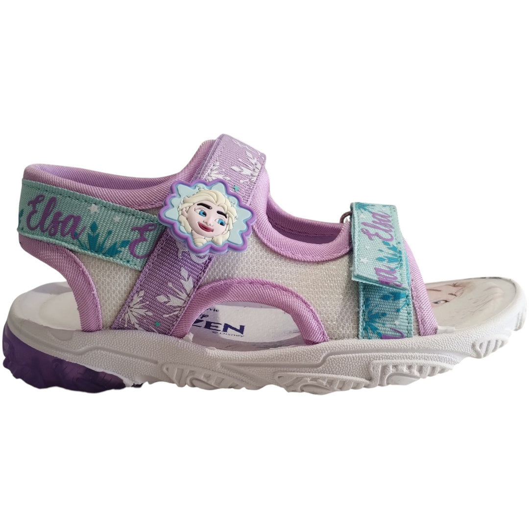 Sandali DISNEY Minnie da passeggio lilla e celeste con luci taglie 29 - 33