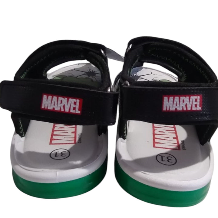Sandali MARVEL HULK da passeggio nero con luci taglie 31 - 33