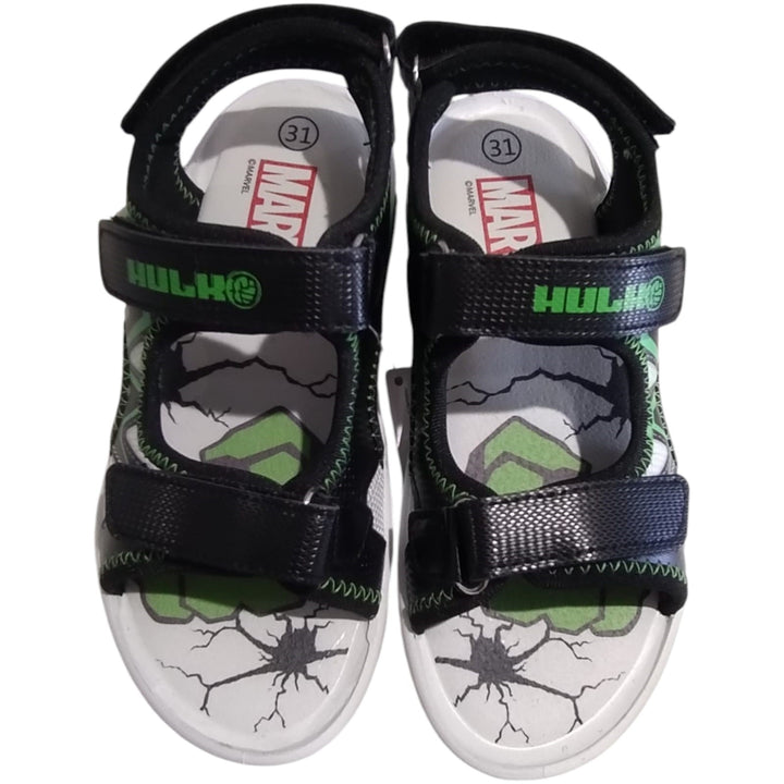 Sandali MARVEL HULK da passeggio nero con luci taglie 31 - 33