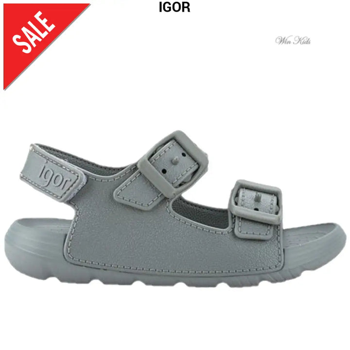 Sandali IGOR modello Maui doppia fibbia color verde 22 - 34 Sandali