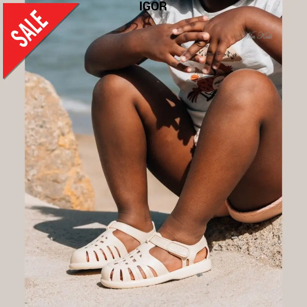 Sandali IGOR modello ragnetto avorio 20 - 27 Sandali