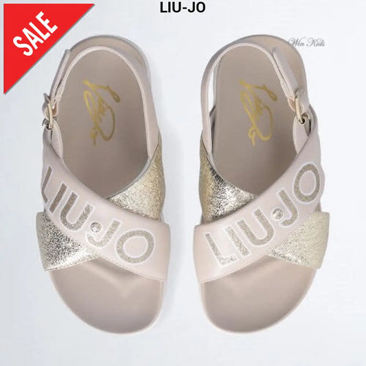 Sandali LIU JO beige e oro 25 - 37 Sandali