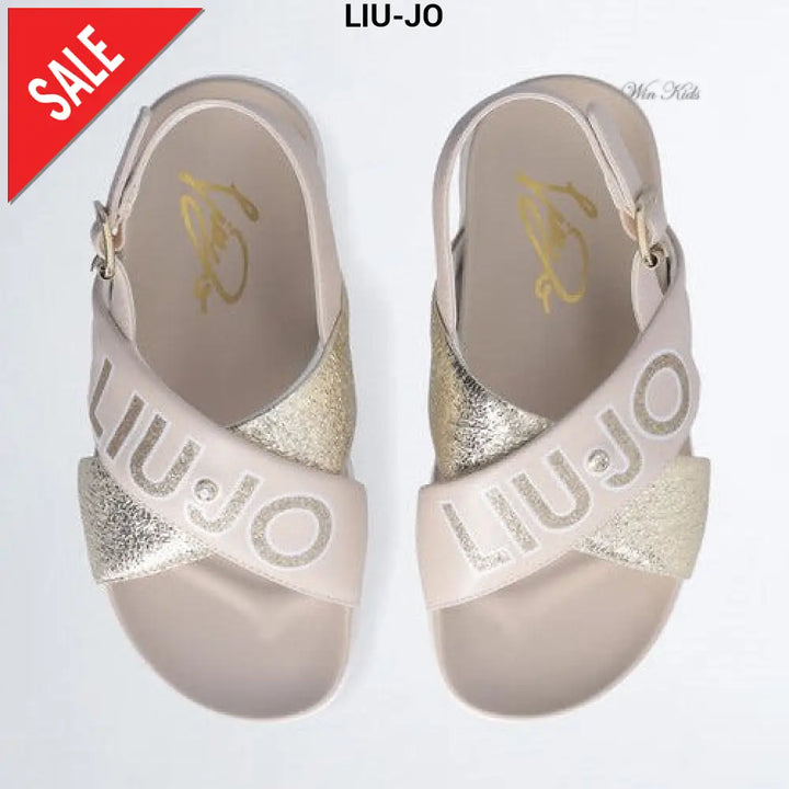 Sandali LIU JO beige e oro 25 - 37 Sandali