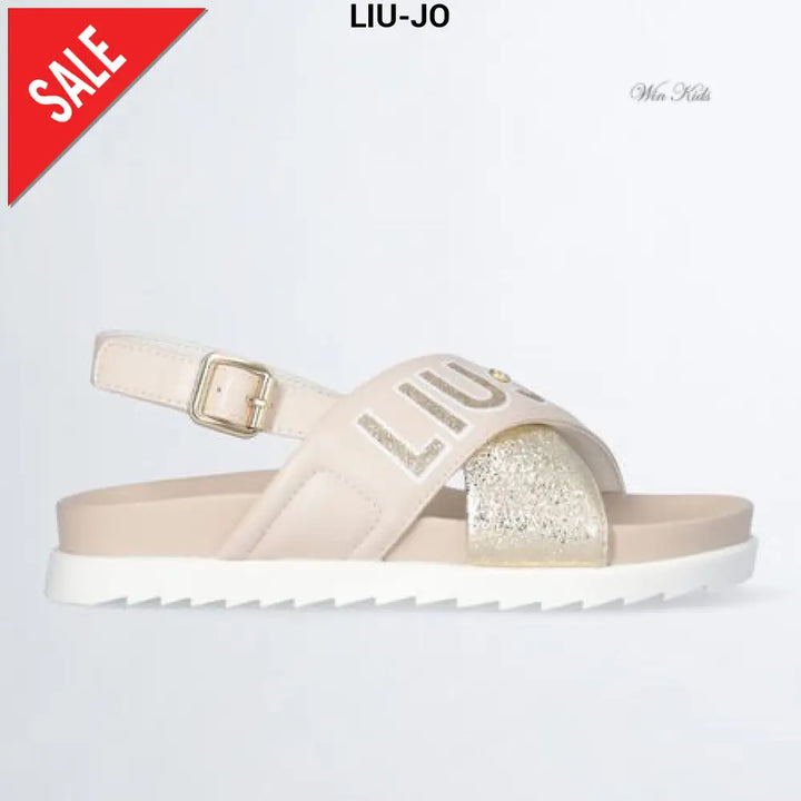Sandali LIU JO beige e oro 25 - 37 Sandali