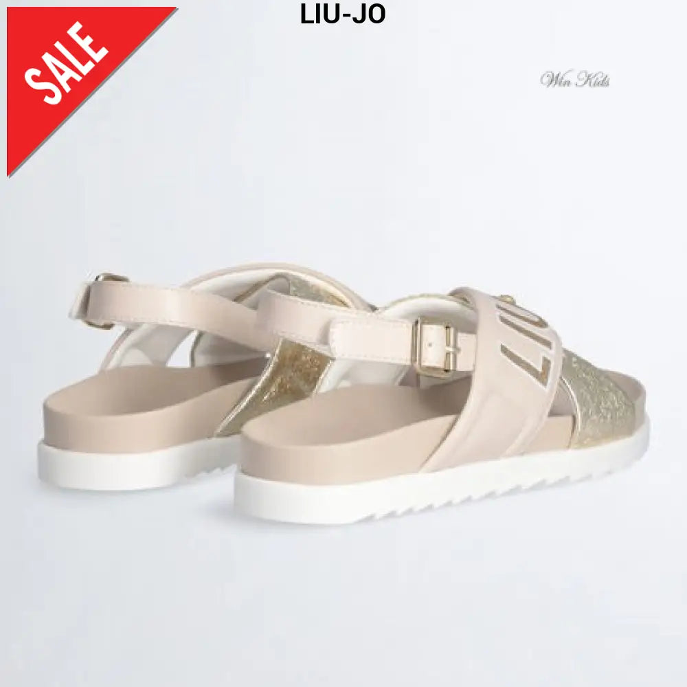 Sandali LIU JO beige e oro 25 - 37 Sandali