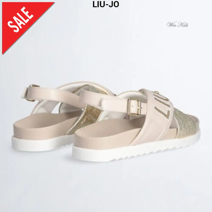 Sandali LIU JO beige e oro 25 - 37 Sandali