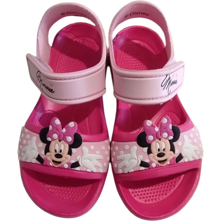 Sandali in gomma Disney Minnie rosa taglie 29-32