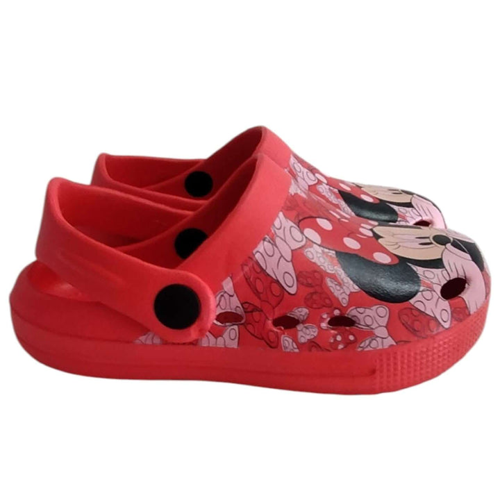 Sandali in gomma Disney Minnie rosso taglie 26-33
