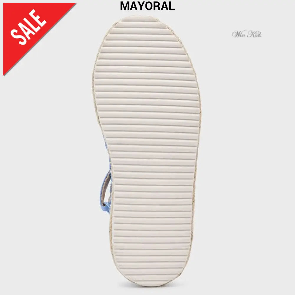 Sandali MAYORAL modello espadrillas jeans con roselline 19 - 25 Sandali
