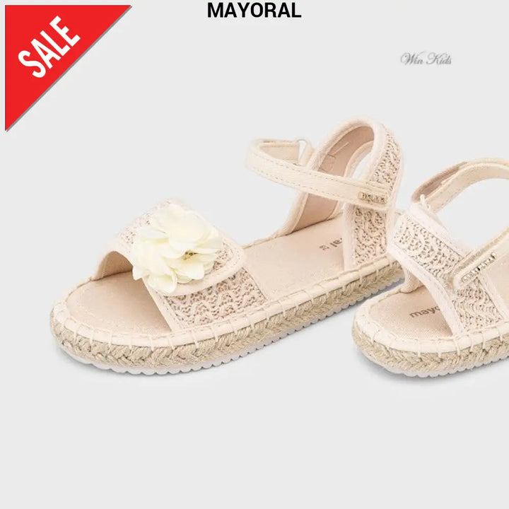 Sandali MAYORAL modello espadrillas panna 19 - 35 Sandali