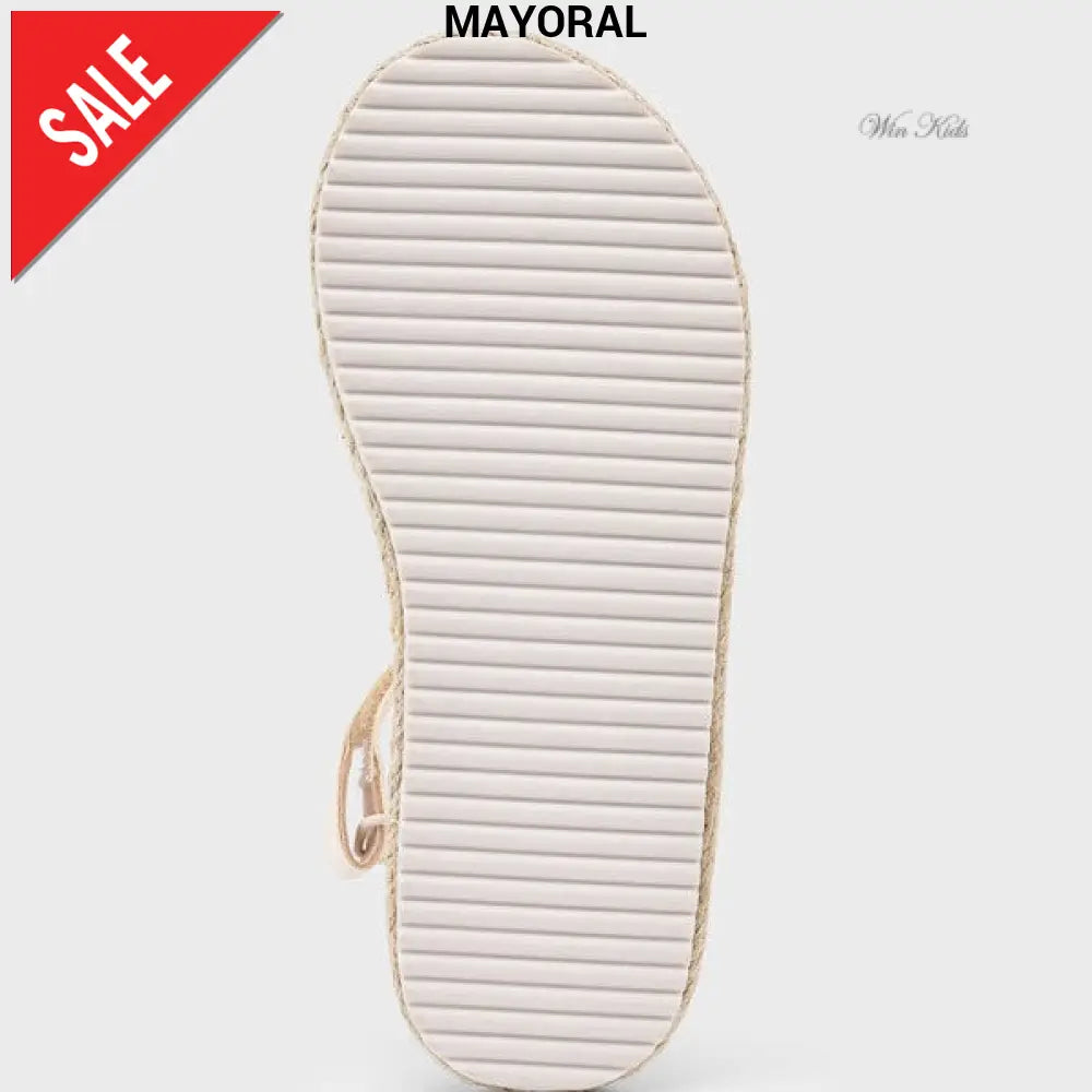 Sandali MAYORAL modello espadrillas panna 19 - 35 Sandali