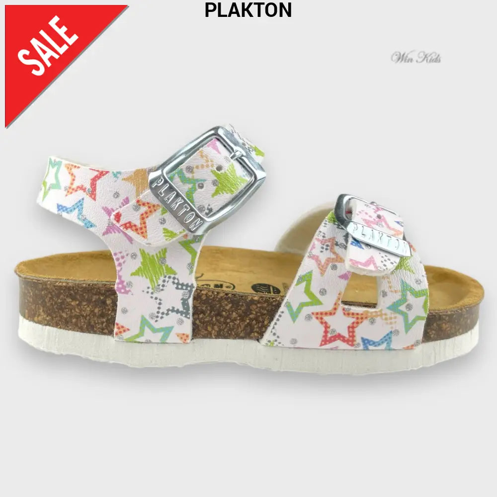 Sandali PLAKTON bambina con stampa stelle dal 24 al 35 Sandali