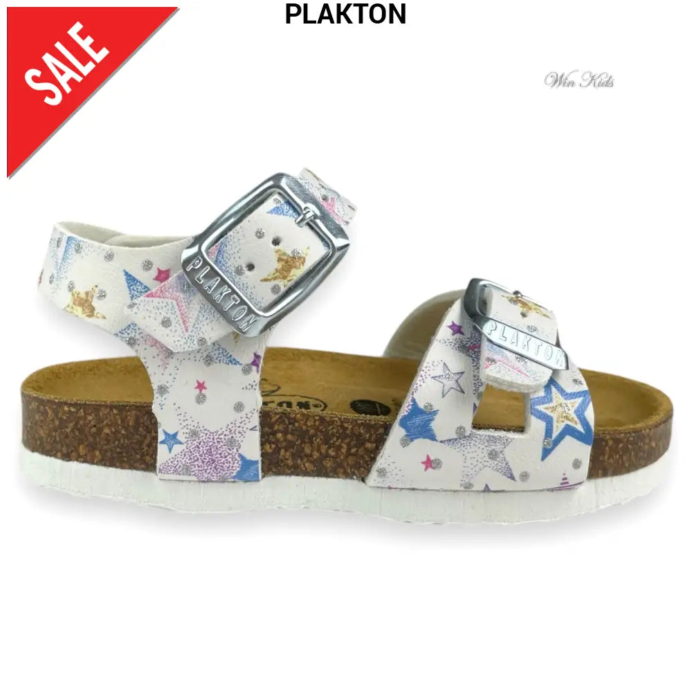 Sandali PLAKTON bambina con stampa stelle dal 24 al 35 Sandali