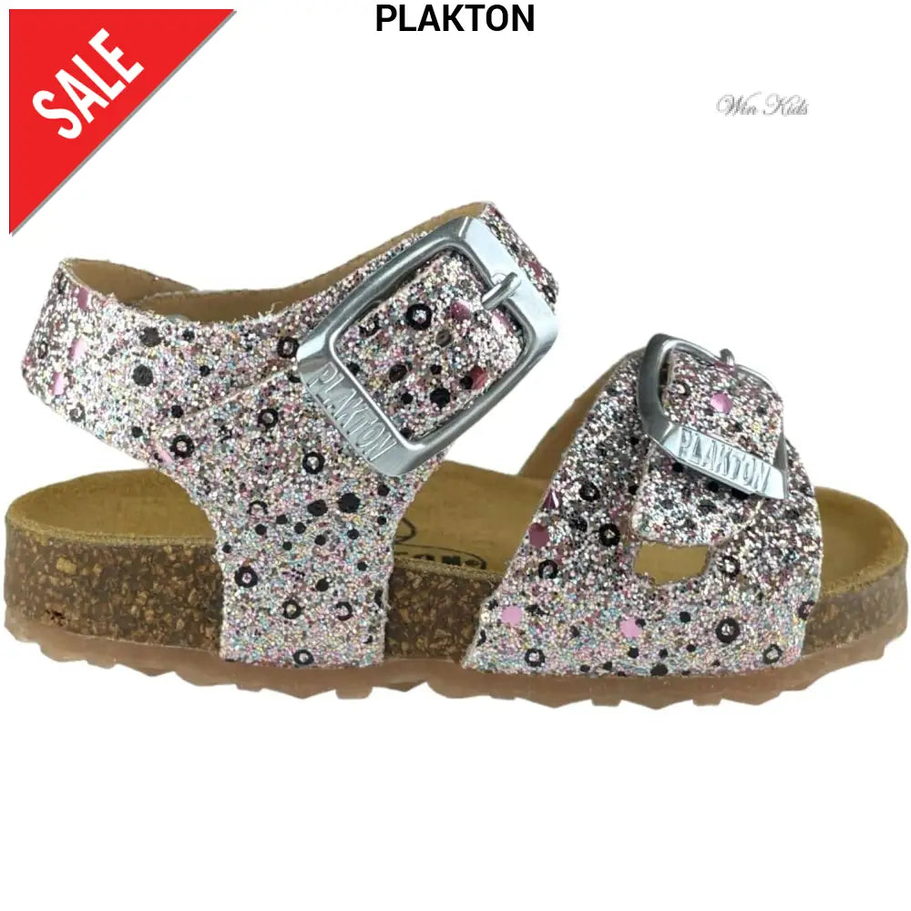 Sandali PLAKTON bambina glitter multicolore 19 - 24 Sandali