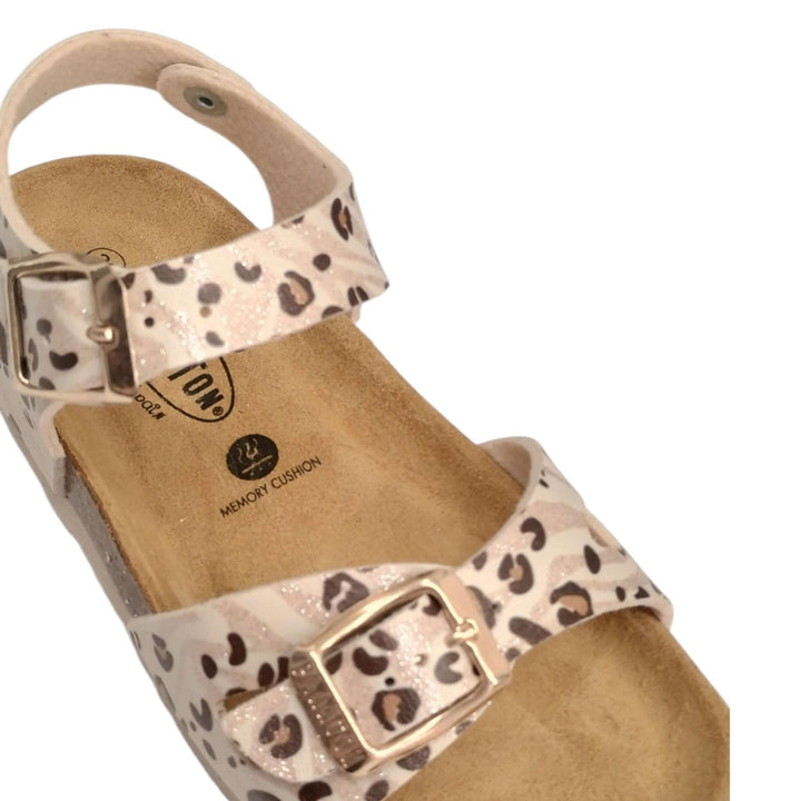 Sandali PLAKTON bambina fantasia maculata taglie 24 - 35