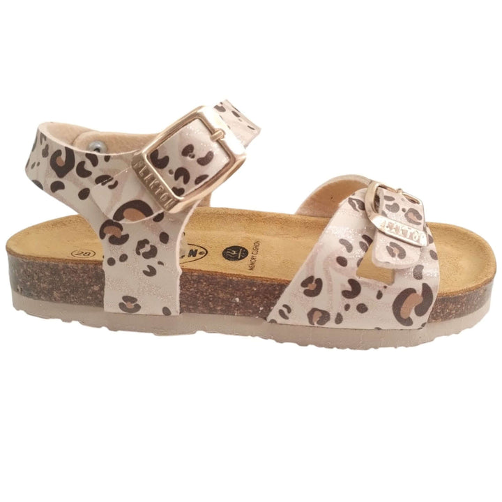 Sandali PLAKTON bambina fantasia maculata taglie 24 - 35