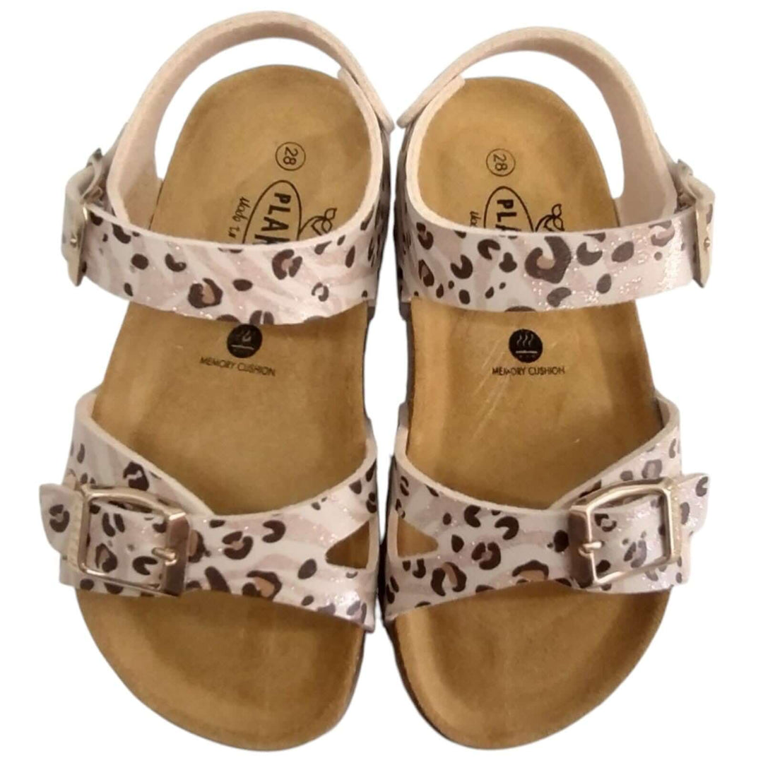 Sandali PLAKTON bambina fantasia maculata taglie 24 - 35