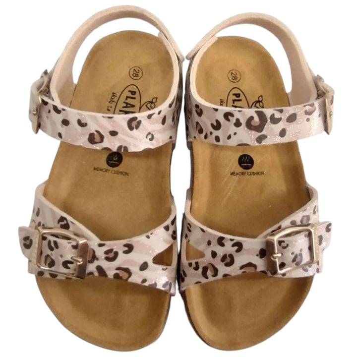 Sandali PLAKTON bambina fantasia maculata taglie 24 - 35