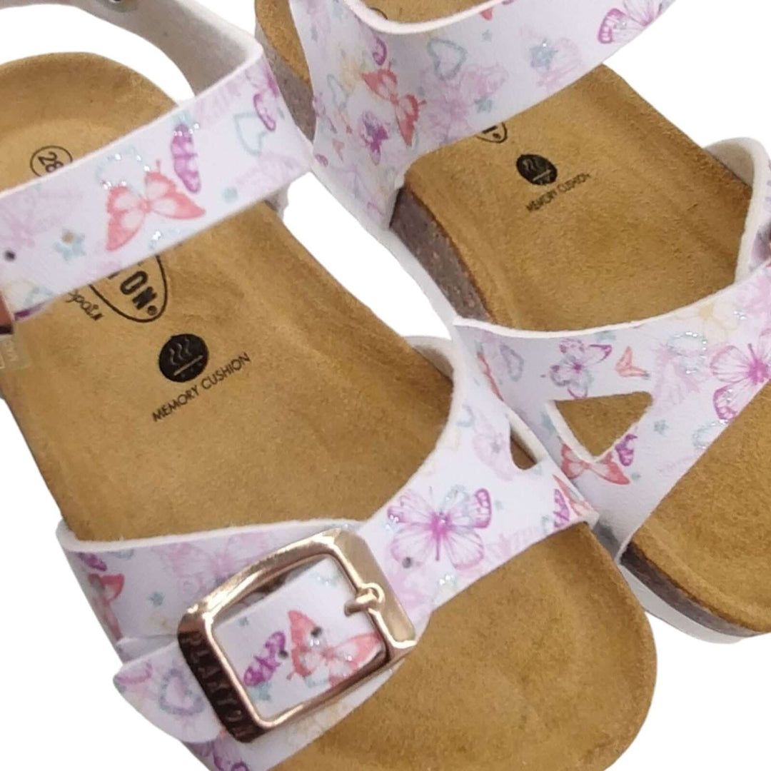 Sandali PLAKTON bambina fantasia farfalle taglie 24 - 35
