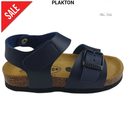 Sandali PLAKTON blu con fibbia e velcro 24 - 35 Sandali